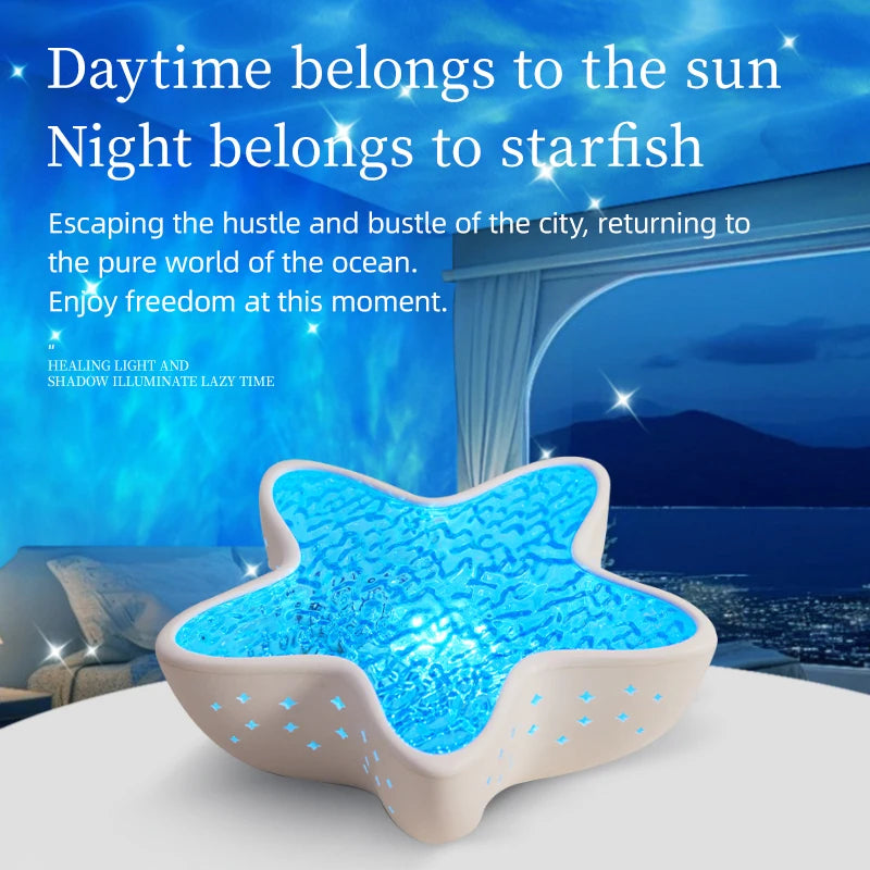 Ocean Wave Projector Light for Bedroom Lights for Classroom, Cute Room Decor Aesthetic Teen Girl Gifts for Teens Girls Boy